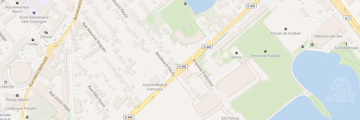 Plan du 36 Rue Francoeur à Viry-Châtillon