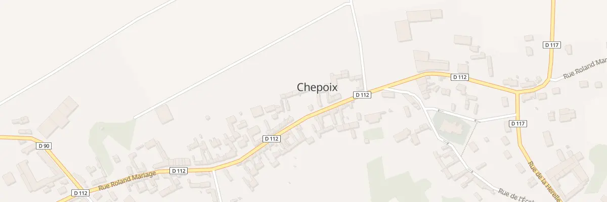 Plan du 49 Rue Roland Mariage à Chepoix