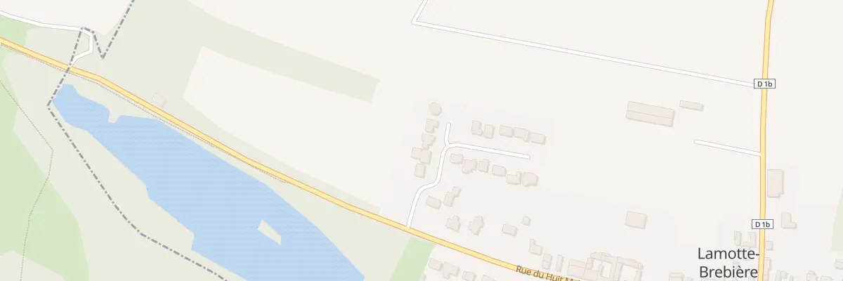 Plan du 7 Rue des Cornouillers à Lamotte-Brebière