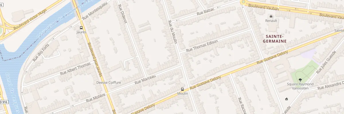 Plan du 41 Rue du Moulin à Coudekerque-Branche