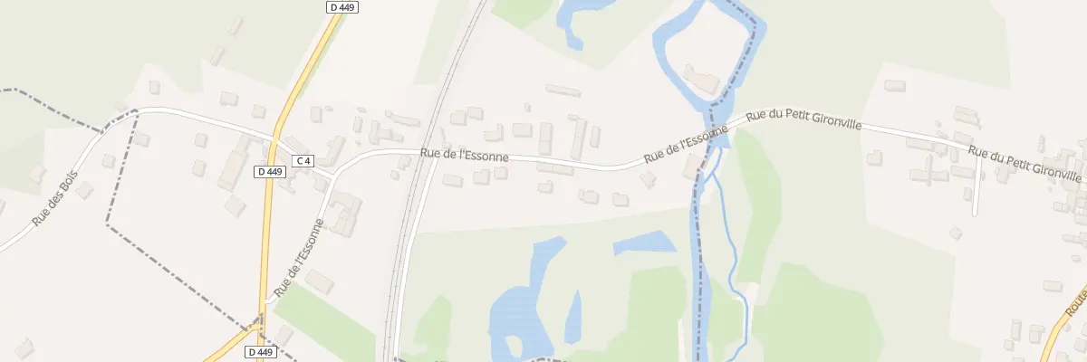 Plan du 9 Rue de l’Essonne à Gironville-sur-Essonne
