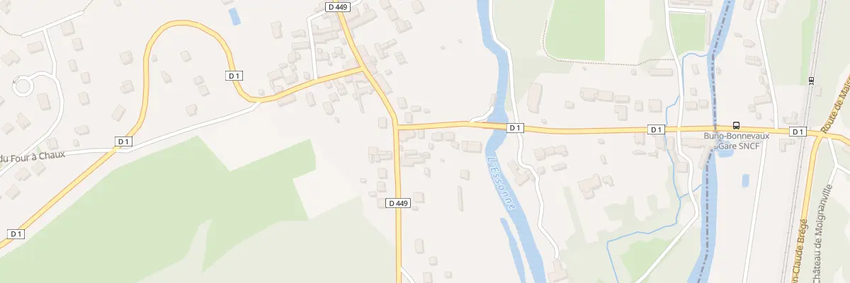 Plan du 4 Rue de la Gare à Gironville-sur-Essonne
