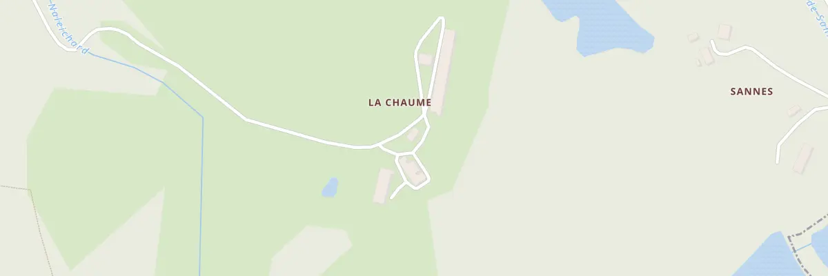 Plan du 1 La Chaume à Mautes