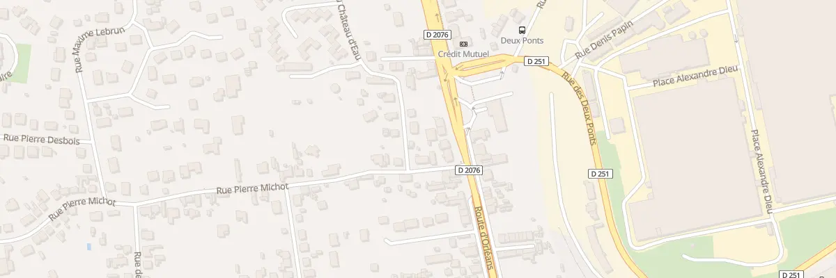 Plan du 1 Rue du Château d’Eau à Saint-Doulchard