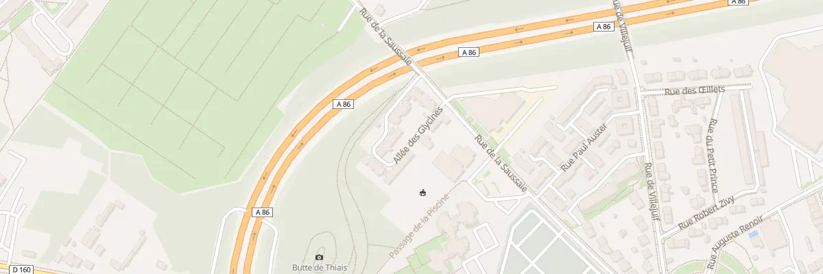 Plan du 31 Rue de la Saussaie à Thiais