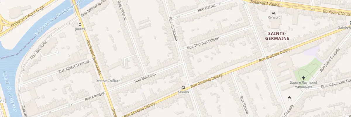 Plan du 37 Rue du Moulin à Coudekerque-Branche