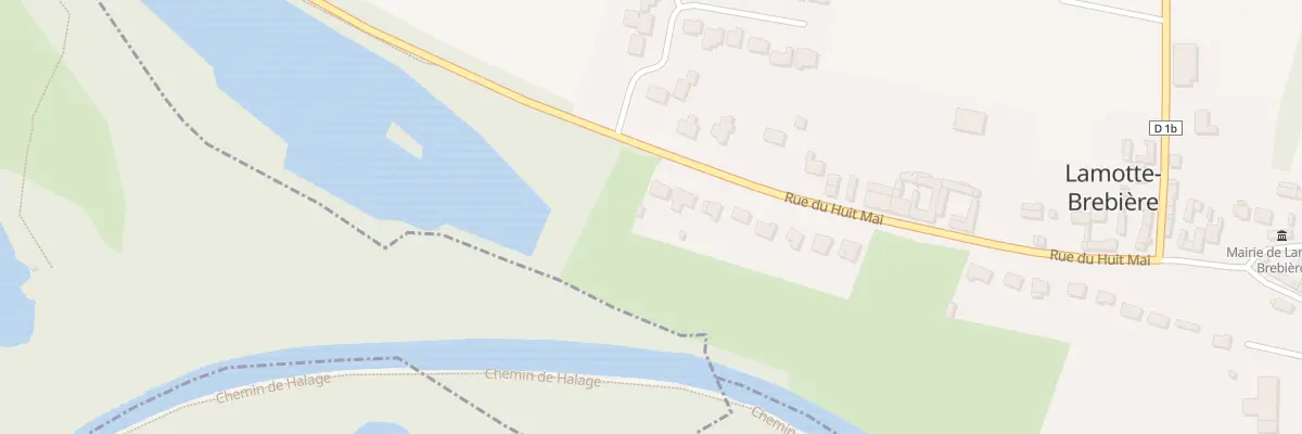 Plan du 27 Rue du Huit Mai à Lamotte-Brebière