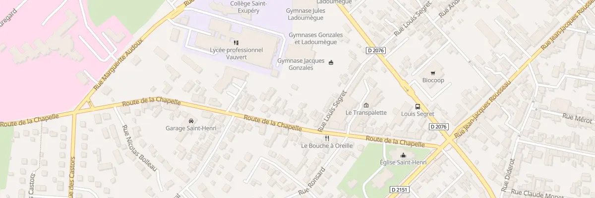 Plan du 46 Rue de La Chapelle à Bourges