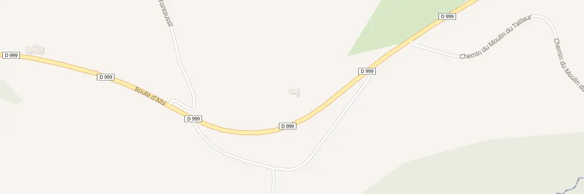 Plan du 6316 Rte d’Albi au Fraysse