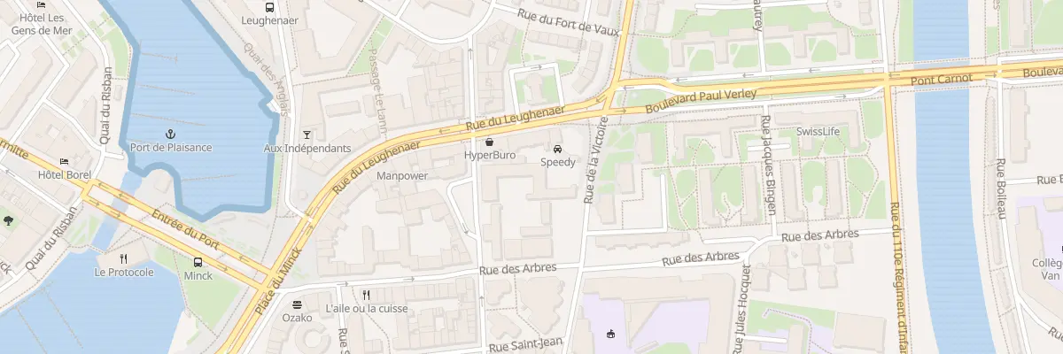 Plan du 64 Rue Henri Terquem à Dunkerque