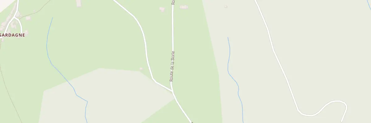 Plan du 292 Rte de la Borie à Saint-Salvy-de-la-Balme