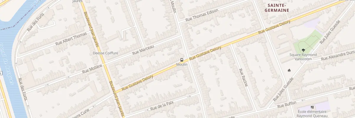 Plan du 51 Rue Gustave Delory à Coudekerque-Branche