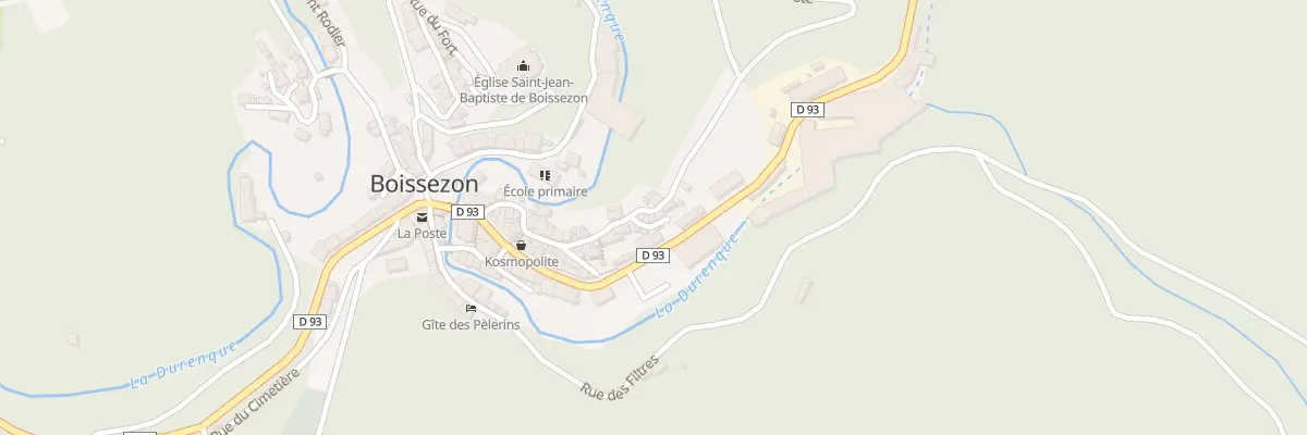 Plan du 5106 Rue du Foirail à Boissezon