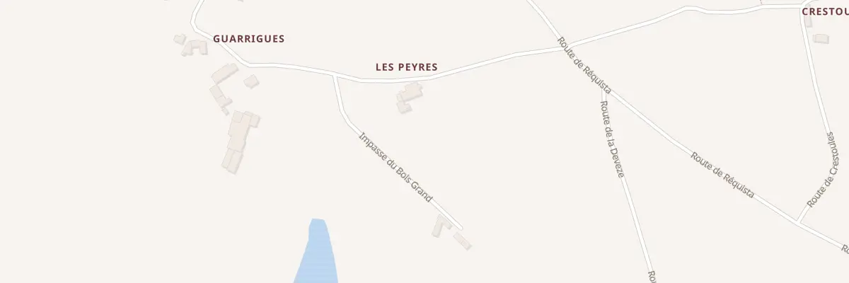 Plan de Garrigues à Saint-Just-sur-Viaur