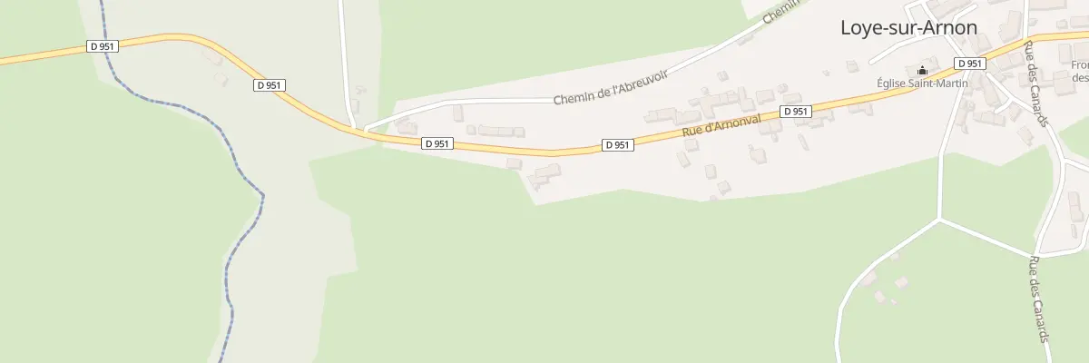 Plan du 17 Rue d’Arnonval à Loye-sur-Arnon