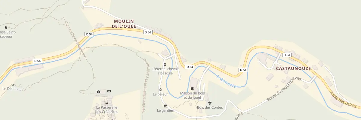 Plan du 1519 Rte des Usines à Mazamet