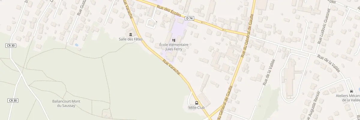 Plan du 21 Rue Varache à Ballancourt-sur-Essonne