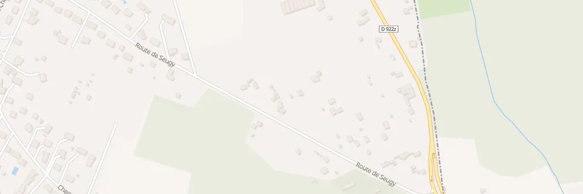 Plan du 27 Rte de Seugy à Viarmes