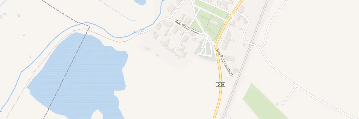 Plan du 7 Rue du Prieuré à Remiencourt