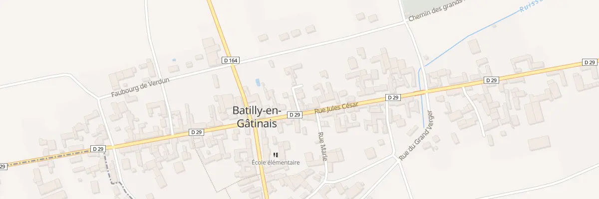 Plan du 43 Rue Jules César à Batilly-en-Gâtinais