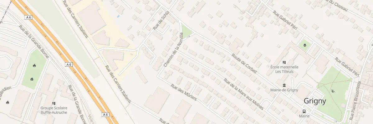 Plan du 4 Rue de la Mare aux Moines à Grigny