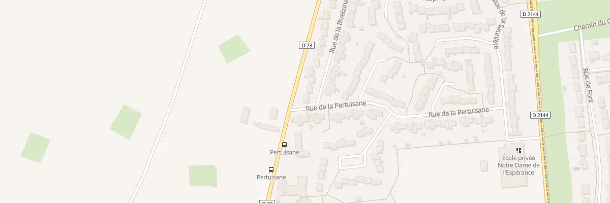 Plan du 1 Rue de la Rivelaine à Trouy