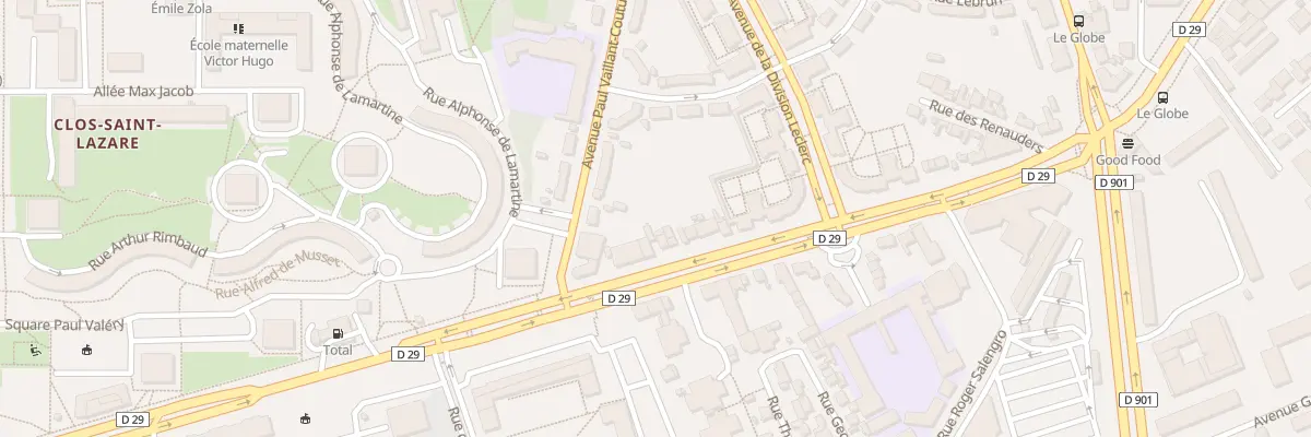 Plan du 63 Av de Stalingrad à Stains