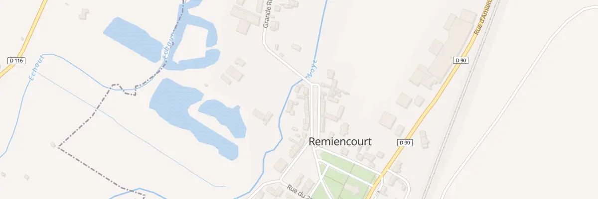 Plan du 5 Rue des Moulins à Remiencourt