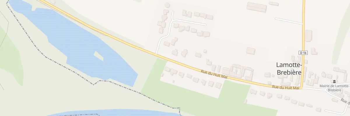 Plan du 28 Rue du Huit Mai à Lamotte-Brebière