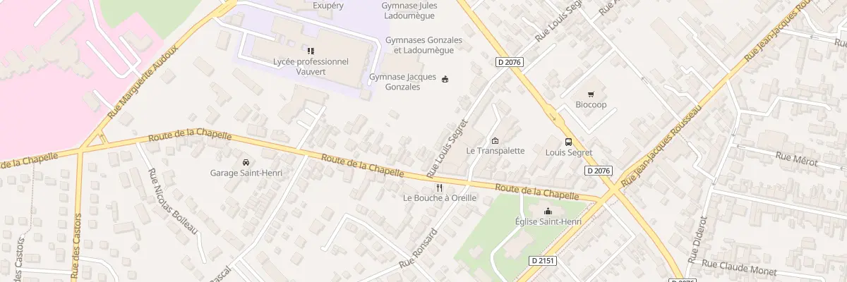 Plan du 38 Rue de La Chapelle à Bourges