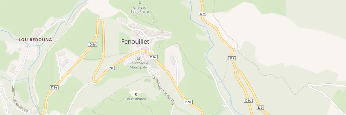 Plan du 9001 La Vilasse à Fenouillet
