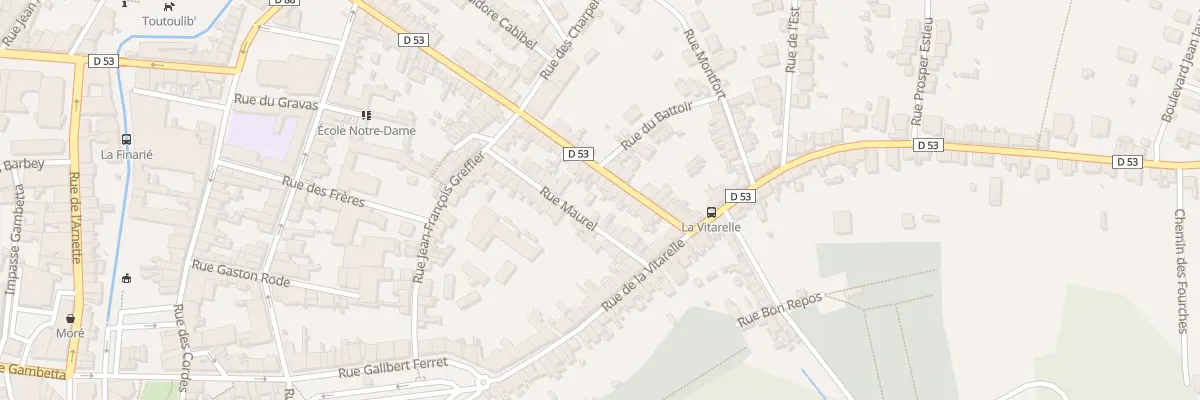 Plan du 72 Rue de la Finarié à Mazamet