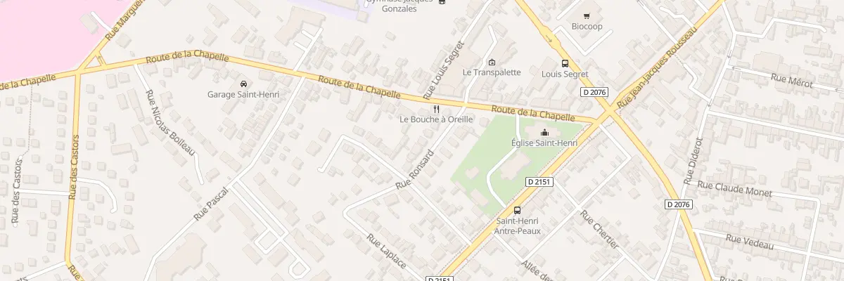 Plan du 8 Rue Ronsard à Bourges