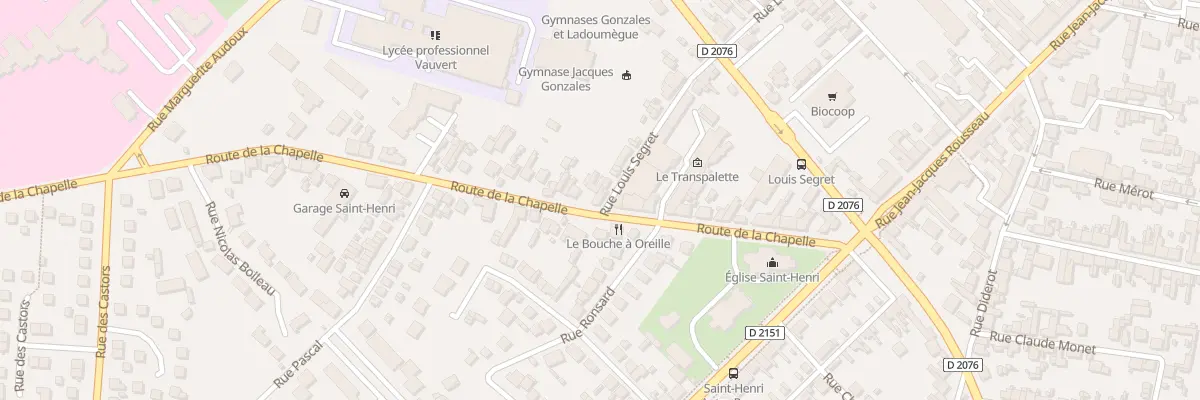 Plan du 64 Rue Louis Segret à Bourges