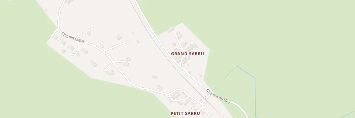 Plan du 3 Grand Sarrue à Vallenay