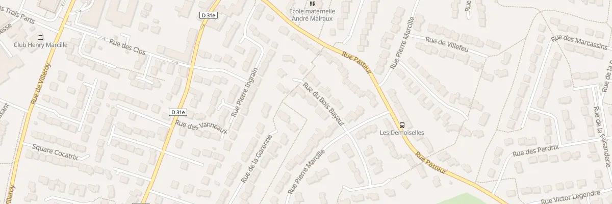 Plan du 27 Rue du Bois Bayeul à Bondoufle
