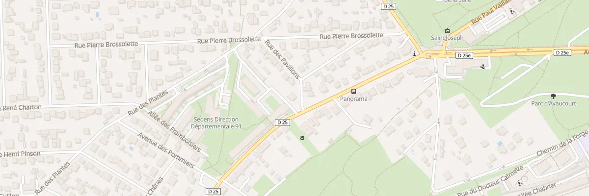 Plan du 1 Rue des Pavillons à Athis-Mons