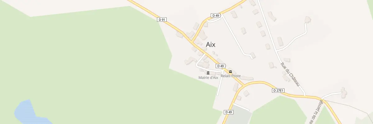 Plan du 5100 Le Bourg à Aix