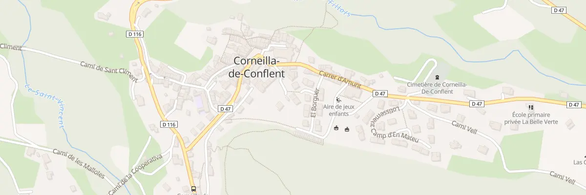 Plan du 10 El Borguer à Corneilla-de-Conflent