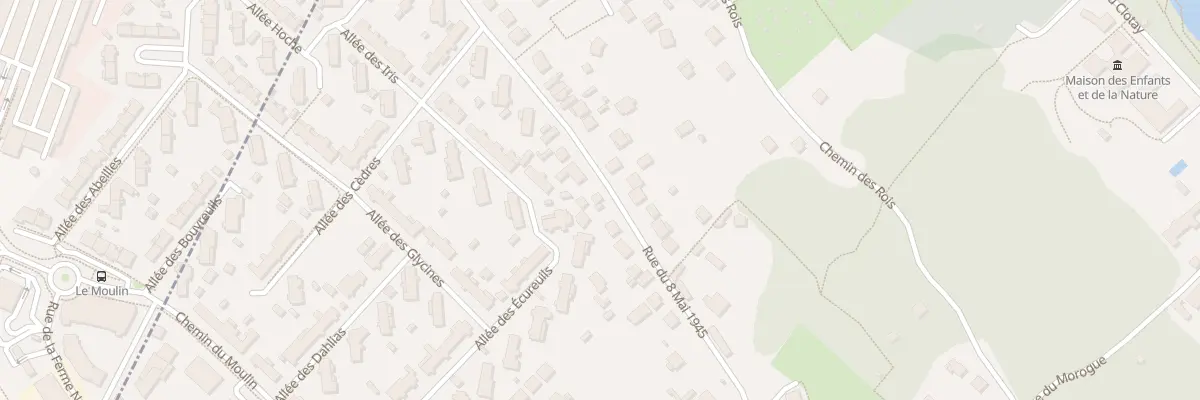Plan du 25 Rue du 8 Mai 1945 à Grigny