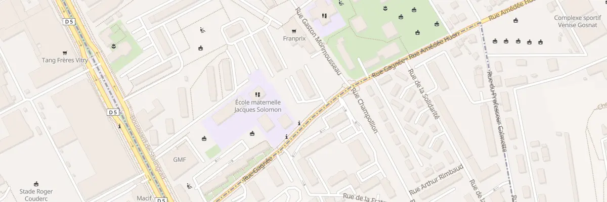 Plan du 35 Rue Gagnée à Ivry-sur-Seine