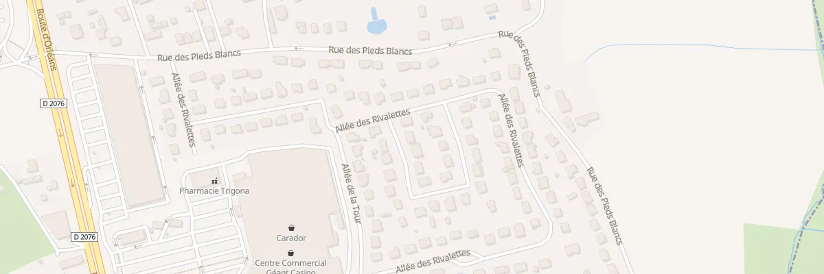 Plan du 16 Che du Pré d’En Haut à Saint-Doulchard