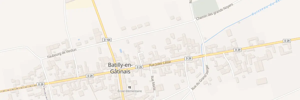 Plan du 39 Rue Jules César à Batilly-en-Gâtinais