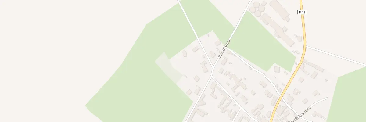 Plan du 3 Chemin de Val de Maison à Rubempré