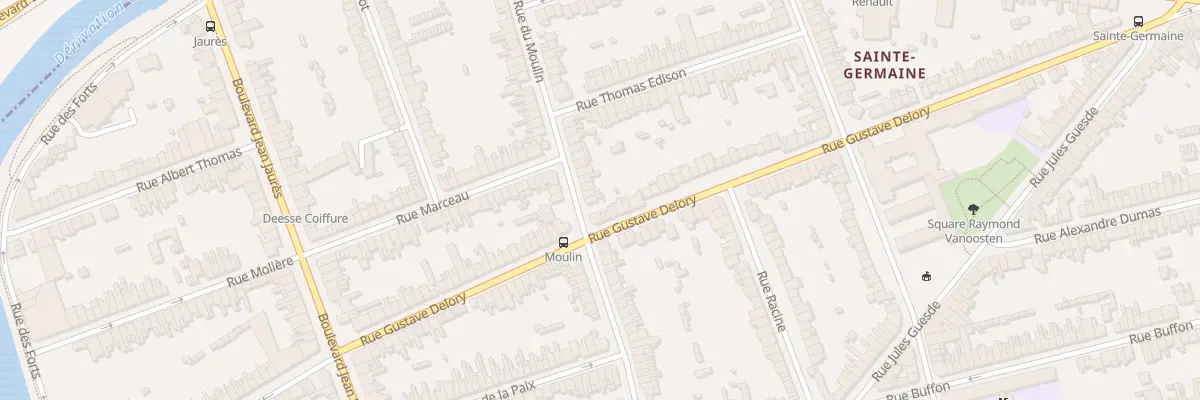 Plan du 56 Rue du Moulin à Coudekerque-Branche
