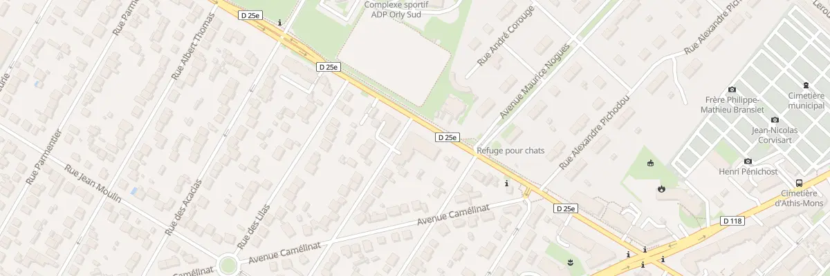 Plan du 3 Rue de la Gaité à Athis-Mons