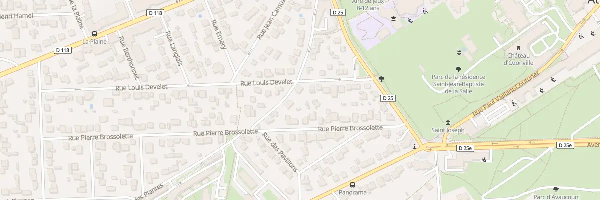 Plan du 126 Rue des Plantes à Athis-Mons