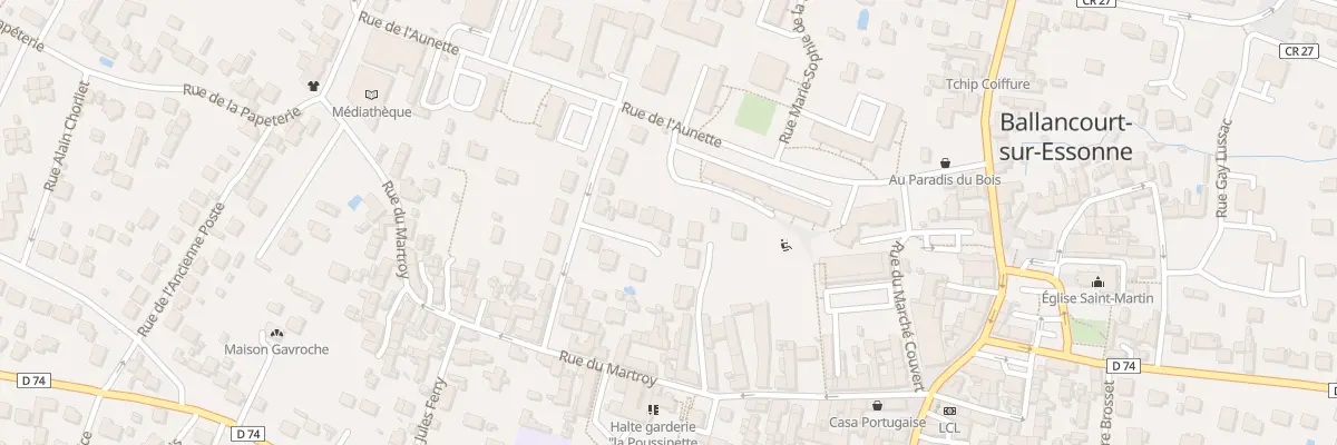 Plan du 6B Imp du Petit Moulin à Ballancourt-sur-Essonne