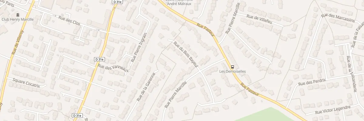 Plan du 23 Rue du Bois Bayeul à Bondoufle