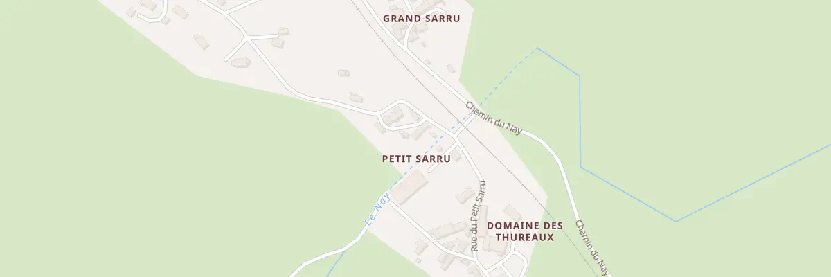 Plan du 6 Rue du Petit Sarru à Vallenay